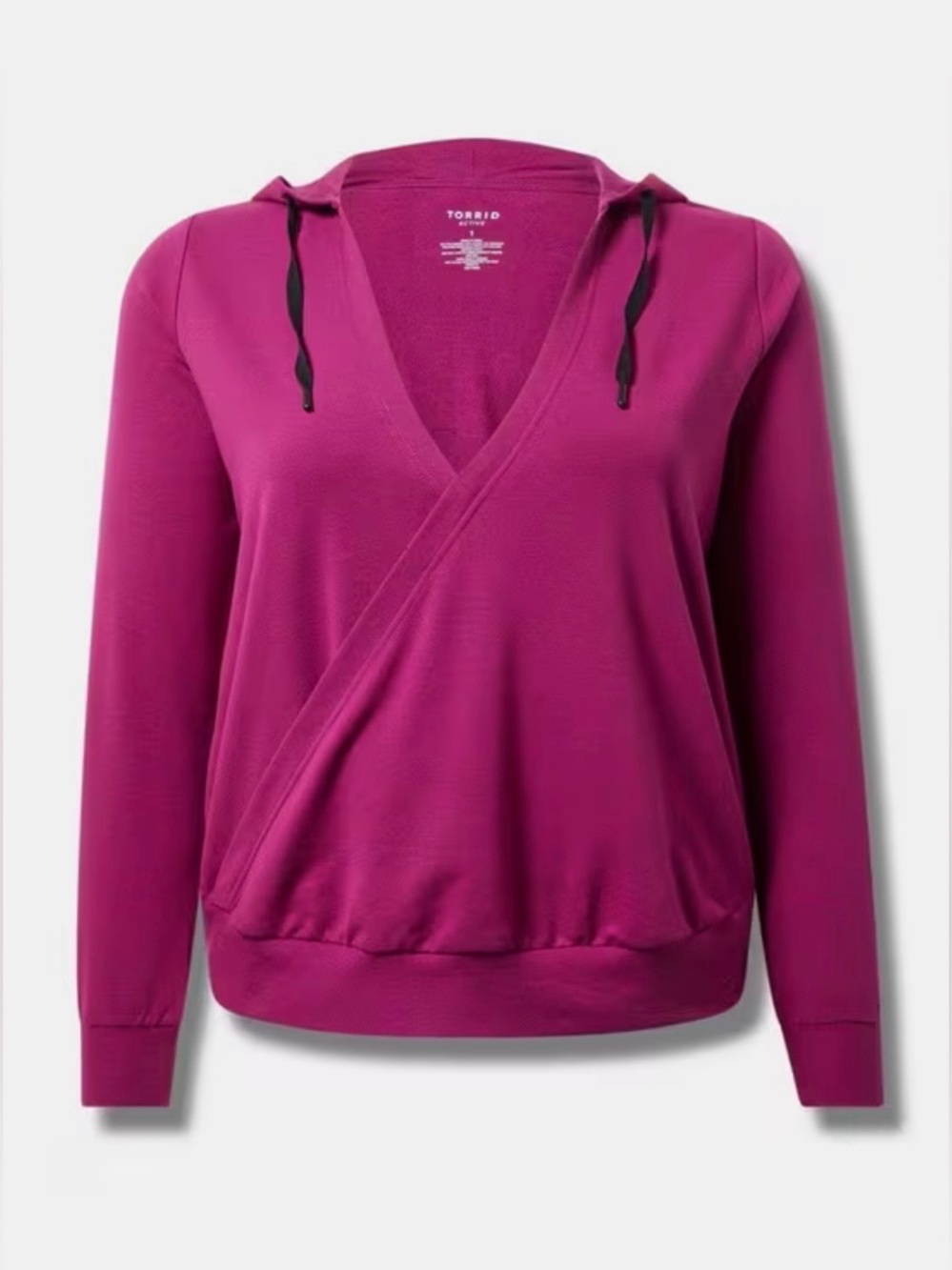 Torrid Active French Terry Surplice Long
Sleeve Hoodie - Size 2 (2X)
